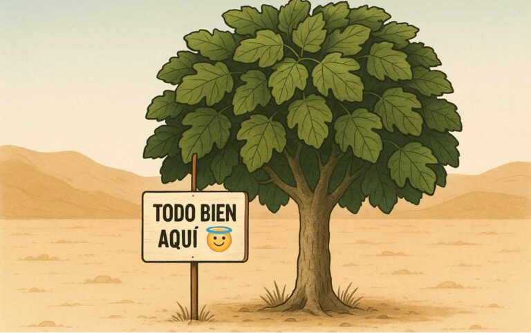 Devocional: Más que hojas (y menos show)