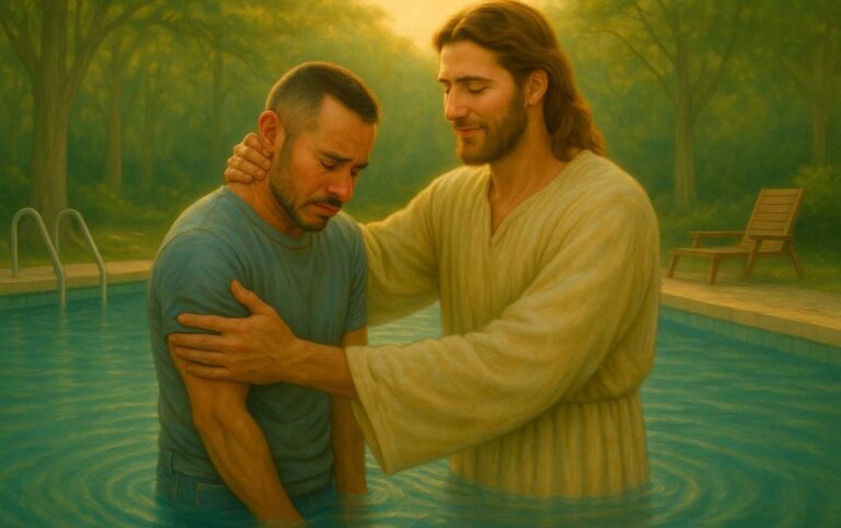 Jesús me lanzó a la piscina (y yo que apenas sabía flotar)